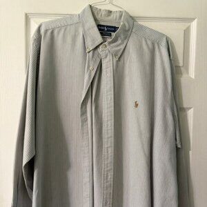 Men's Polo Dress Shirt - Neck 18